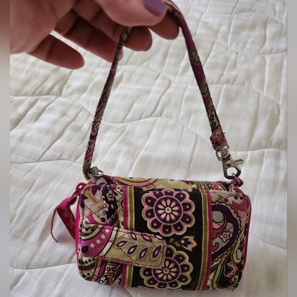 Vera Bradley Quilted Paisley Wristlet Wallet - Picture 10 of 11